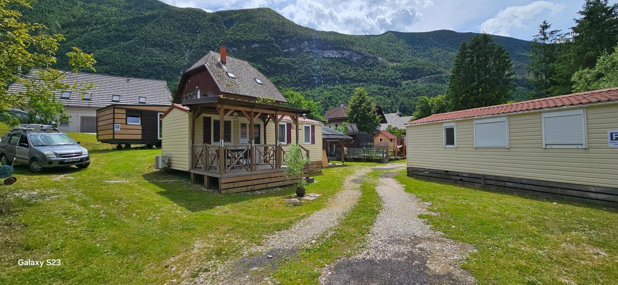 Simonai Mobile Homes Čezsoča Kültér fotó